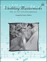 WEDDING MASTERWORKS FLUTE Book with Online Audio cover